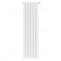 Алюминиевый радиатор STOUT Sebino 2000 4-6 секции универсальное подключение (белый ) схема 1 Алюминиевый радиатор STOUT Sebino 2000 4-6 секции универсальное подключение (белый ) схема 1