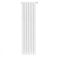 Алюминиевый радиатор STOUT Oscar 1800 3-6 секции боковое подключение (белый ) схема 1