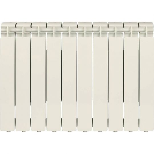 Алюминиевый радиатор STOUT Bravo 500 4-14 секций боковое подключение RAL9010 схема 2 Алюминиевый радиатор STOUT Bravo 500 4-14 секций боковое подключение RAL9010 схема 2