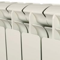 Алюминиевый радиатор STOUT Bravo 500 4-14 секций боковое подключение RAL9010 схема 8 Алюминиевый радиатор STOUT Bravo 500 4-14 секций боковое подключение RAL9010 схема 8