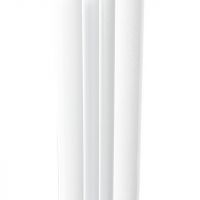 Алюминиевый радиатор STOUT Bravo 500 4-14 секции нижнее правое подключение (белый RAL 9010) схема 5