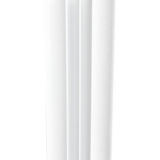 Алюминиевый радиатор STOUT Bravo 500 4-14 секции нижнее правое подключение (белый RAL 9010) схема 5