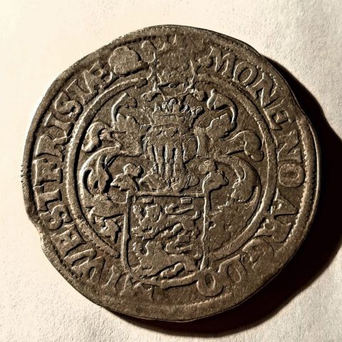 1 талер 1598 Западная Фрисландия Нидерланды AUNC-XF Редкость