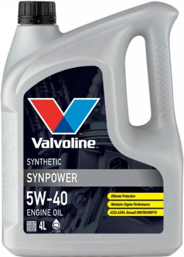 Valvoline SynPower 5W-40, 4л
