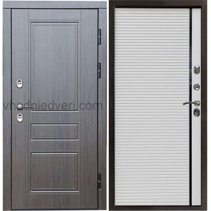 Входная дверь Termo-door Премиум винорит Орегон Венге с терморазрывом - Porte white