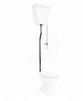 Механизм слива Artceram HEA006 для унитаза с трубой для высокого бачка Hermitage схема 3