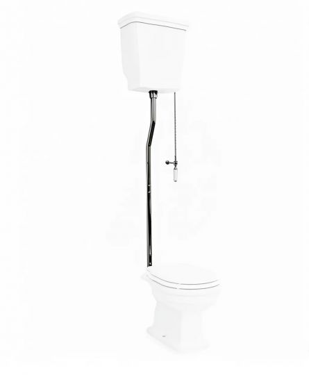 Механизм слива Artceram HEA006 для унитаза с трубой для высокого бачка Hermitage схема 3