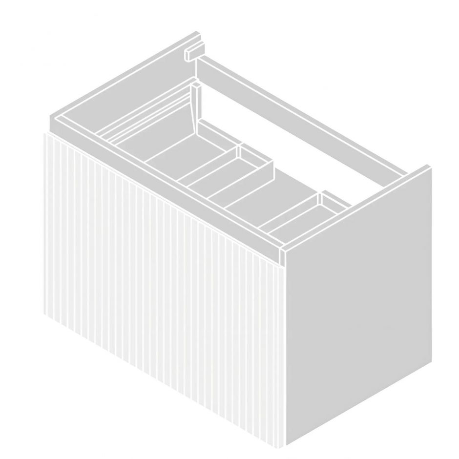 Базовый блок Artceram с выдвижным ящиком для тумбы Relax под раковину 90 см ACM290