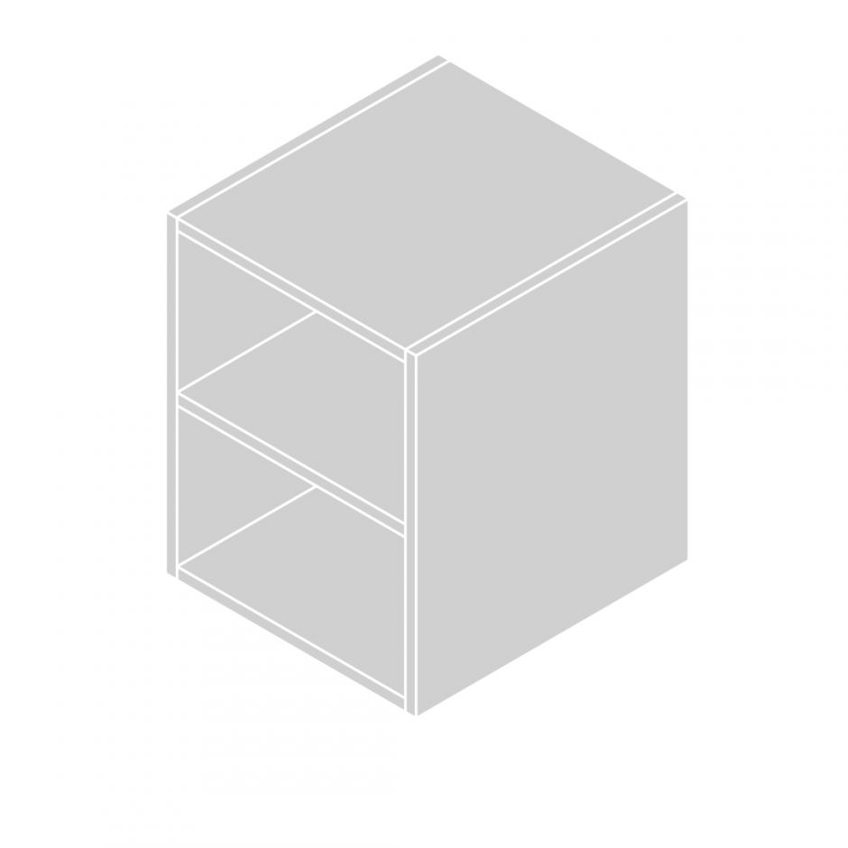 Открытые отделения Artceram для тумбы Relax под раковину 25 см ACM125