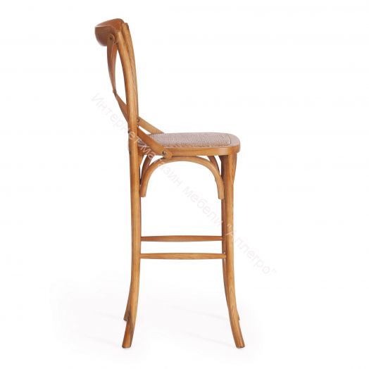 Стул CROSS BAR (mod.CE6002)	дерево вяз, 49.5*52.5*117, Груша (№3)