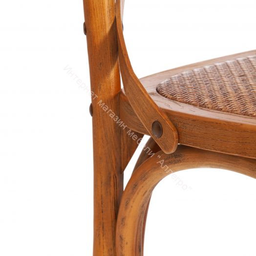 Стул CROSS BAR (mod.CE6002)	дерево вяз, 49.5*52.5*117, Груша (№3)