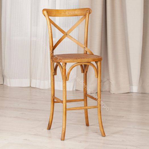 Стул CROSS BAR (mod.CE6002)	дерево вяз, 49.5*52.5*117, Груша (№3)