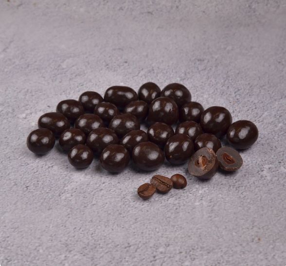 Кофейные зерна в темной шоколадной глазури
