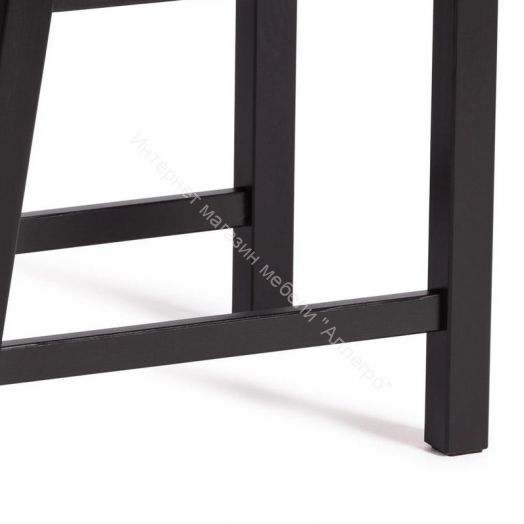 Стул Соната / Sonata chair массив сосны, 41х50х95 см, антик/чёрный