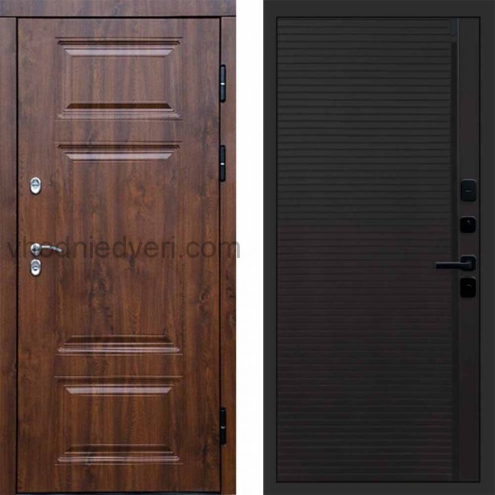 Входная дверь Termo-door Премиум винорит Дуб с терморазрывом - Porte black