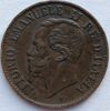 Король Виктор Эммануил II 1 чентезимо Италия 1867