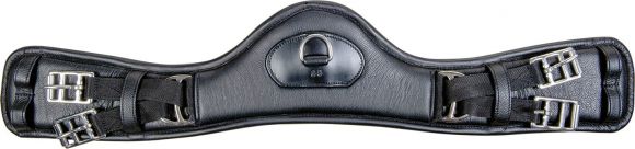 Кожаная подпруга для выездки -Dressage Anatomic- HKM. Без резинок
