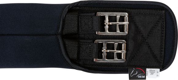 Непреновая подпруга -Elasticated- HKM. Супер мягкая. С резинками.