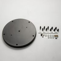 Основание для светильника "Круг-5" черный 29,5х29,5х2,5см