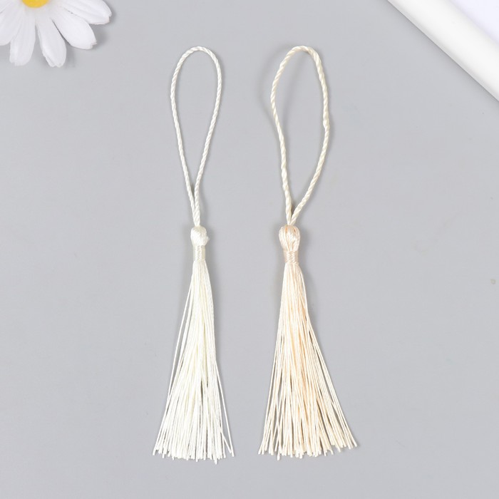 Кисточка, цвет экру 13,5 см МИКС