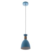 Светильник BayerLux "Канди" 1xE27 40Вт синий 16х16х20-120 см