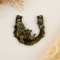 Подкова домовой «Здесь живёт счастье».
