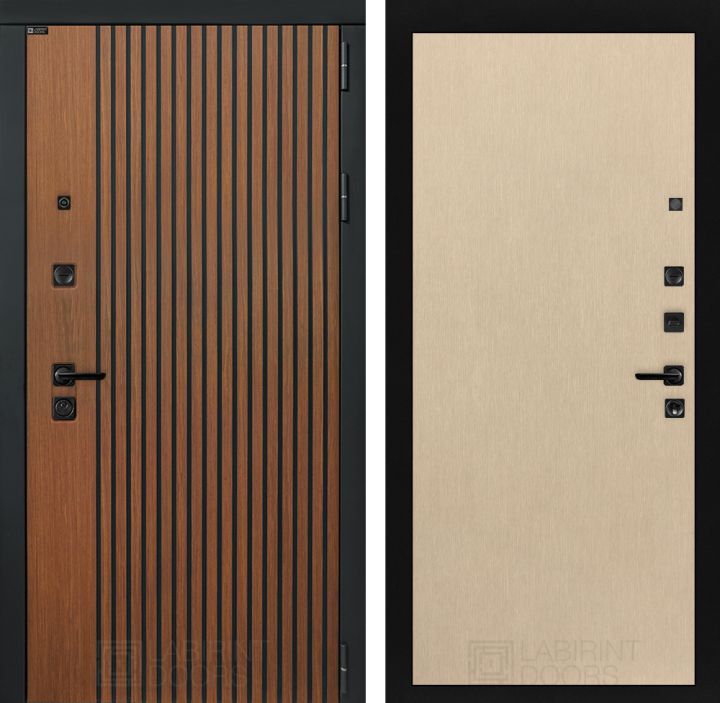 Входная дверь Лабиринт STORM - 05 Венге светлый