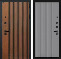 Входная дверь Лабиринт STORM - 29 Серый софт рельеф