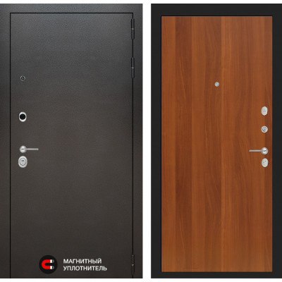 Входная дверь Лабиринт SILVER - 05 Итальянский орех