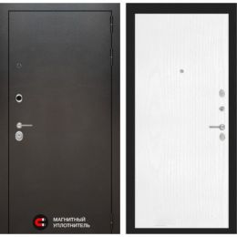 Входная дверь Лабиринт SILVER - 07 Белое дерево