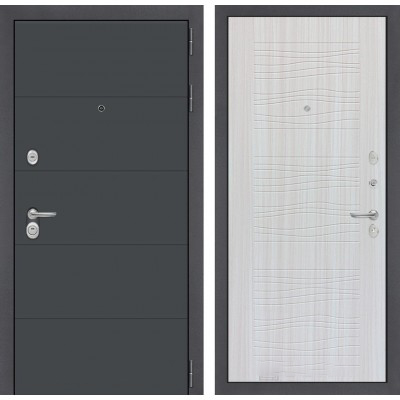 Входная дверь Лабиринт ART - 06 Сандал белый