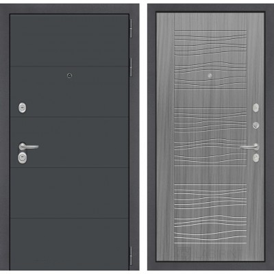 Входная дверь Лабиринт ART - 06 Сандал серый