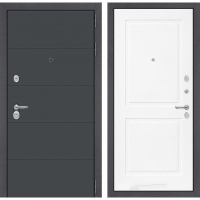 Входная дверь Лабиринт ART - 11 Белый софт