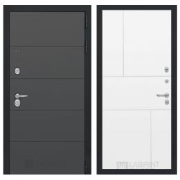 Входная дверь Лабиринт ART - 21 Белый софт