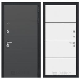 Входная дверь Лабиринт ART - 25 Белый софт