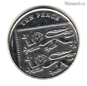 Великобритания 10 пенсов 2012