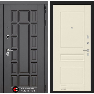 Входная дверь Лабиринт NEW YORK - 03 Крем софт