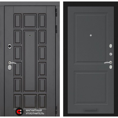 Входная дверь Лабиринт NEW YORK - 11 Графит софт