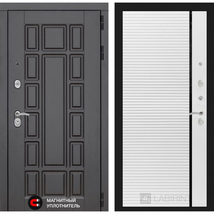 Входная дверь Лабиринт NEW YORK - 22 Белый софт