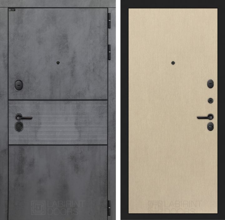 Входная дверь Лабиринт INFINITY - 05 Венге светлый