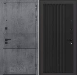 Входная дверь Лабиринт INFINITY - 29 Черный кварц