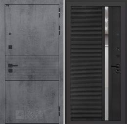 Входная дверь Лабиринт INFINITY - 31 Черный кварц