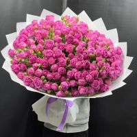 51 кустовая роза (Мисти Баблз)