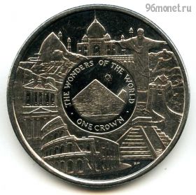 Остров Мэн 1 крона 2008