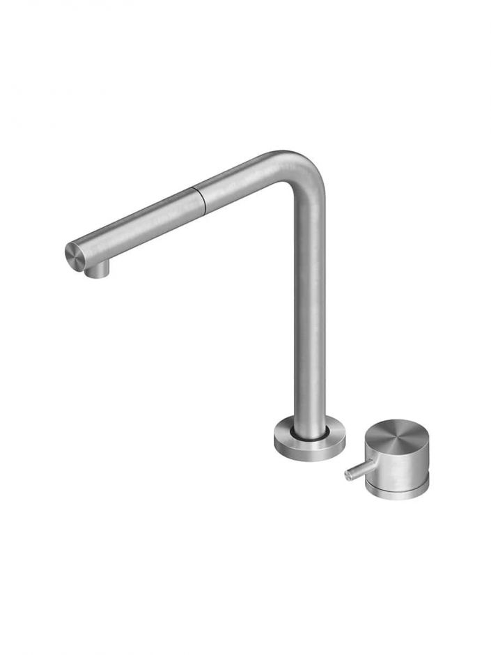 Изображение Кухонный смеситель Quadro design Kitchen Inox 443.12.420 с дистанционным управлением