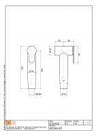 Кухонный смеситель Quadro design Kitchen Inox 136 + DC055.2 AS с выдвижным душем схема 2 Кухонный смеситель Quadro design Kitchen Inox 136 + DC055.2 AS с выдвижным душем схема 2