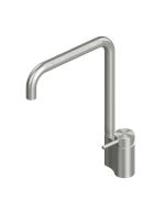 Кухонный смеситель Quadro design Kitchen Inox 136 AS поворотный излив схема 1 Кухонный смеситель Quadro design Kitchen Inox 136 AS поворотный излив схема 1