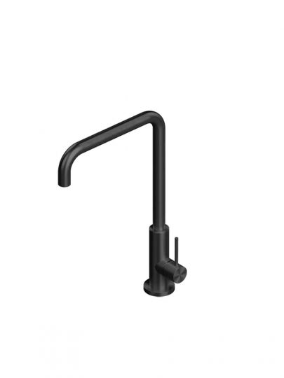 Кухонный смеситель Quadro design Kitchen Inox 603 поворотный излив схема 2