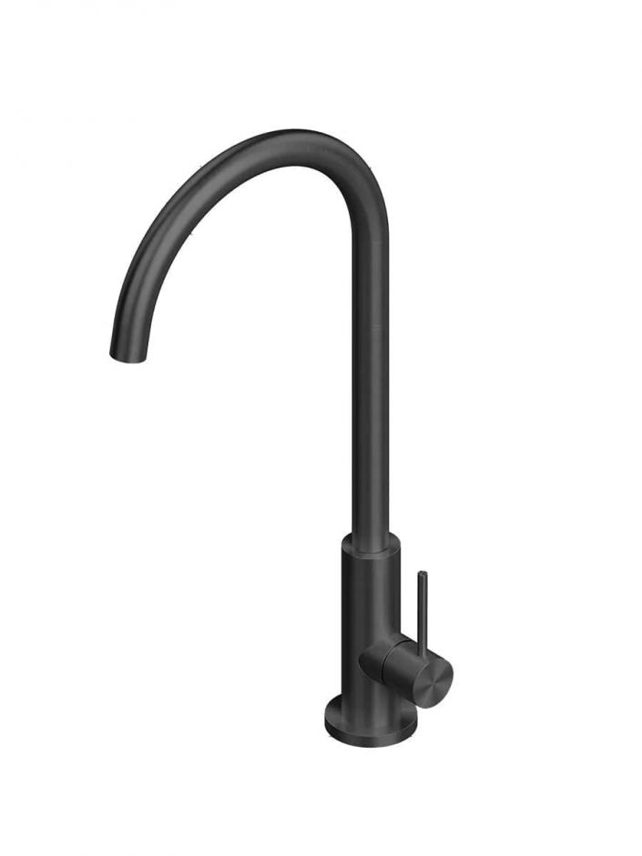 Кухонный смеситель Quadro design Kitchen Inox 600 с поворотным изливом ФОТО