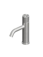 Смеситель для раковины Quadro design Stereo 16 03T AS изогнутый излив схема 1